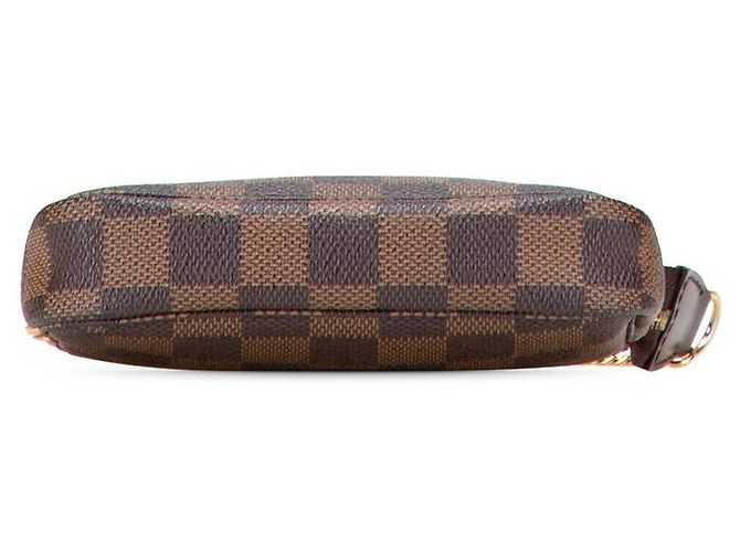 Mini Pochette Accessori Damier Louis Vuitton Marrone - vista 3