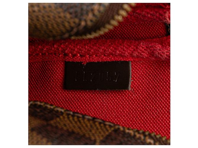 Mini Pochette Accessori Damier Louis Vuitton Marrone - vista 8