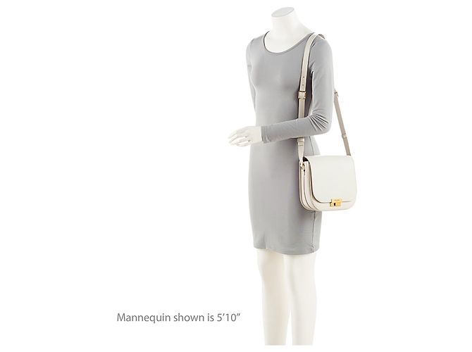 Mensageiro Betty em Couro de Bezerro Saint Laurent - vista 5