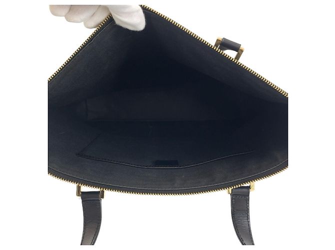 Céline Borsa tote in PVC Macadam vintage di Celine Marrone - vista 9