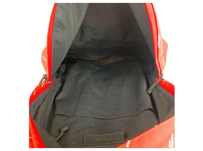 Zaino Explorer in nylon Balenciaga Rosso - vista 8