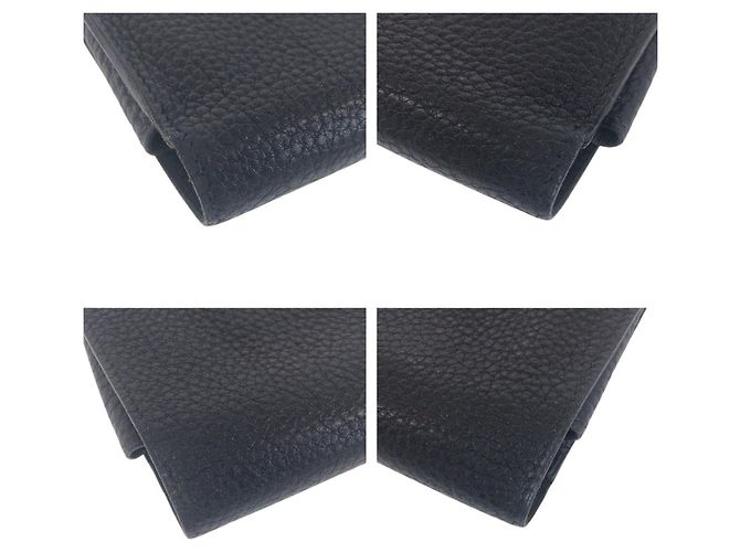 Portafoglio Lungo Dogon GM Hermès Nero Oro - vista 4
