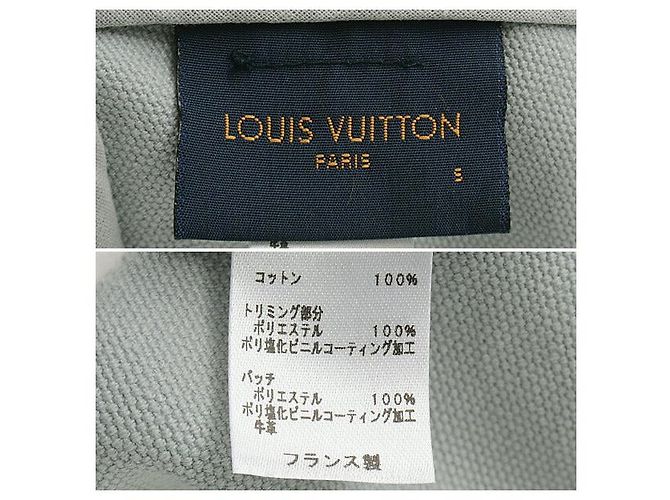 Cappello bucket in cotone Monogram Bob On Your Way di Louis Vuitton Grigio - vista 4