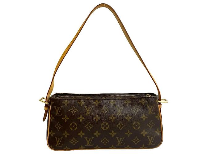 Borsa a Spalla Monogram Viva Cite di Louis Vuitton Marrone - vista 4
