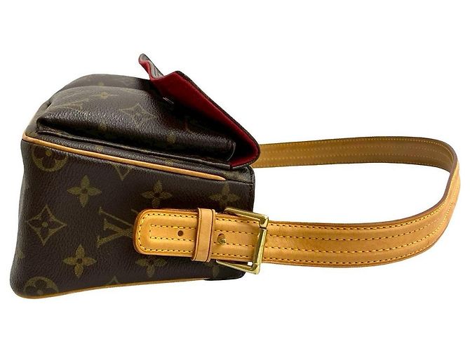 Borsa a Spalla Monogram Viva Cite di Louis Vuitton Marrone - vista 7