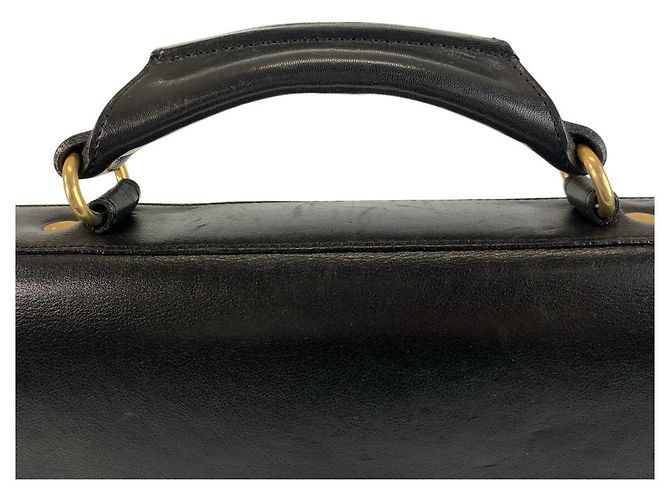 Brevettato in pelle Versace Nero - vista 9