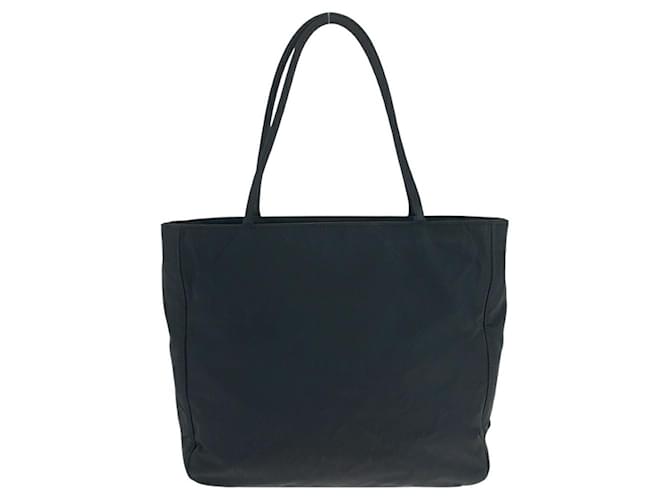 Borsa a mano Prada in nylon con placca logo Nero - vista 2