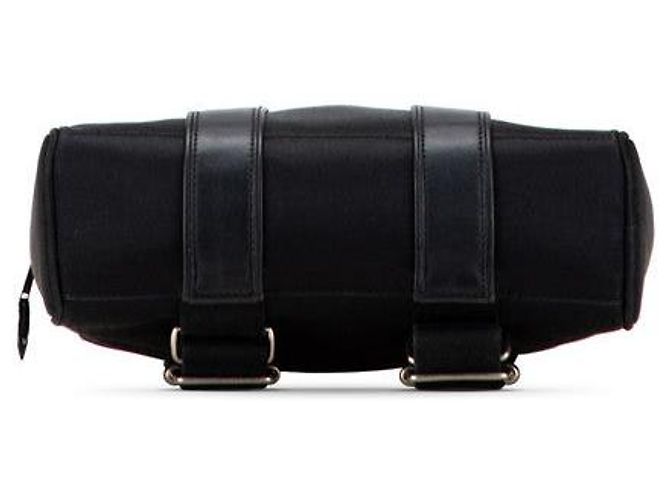 Zaino in tela Chevron Acapulco Hermès Nero - vista 3
