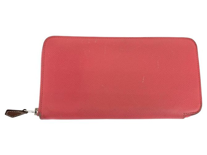 Hermès Azap Long Silk'in Geldbörse Pink - Ansicht 2