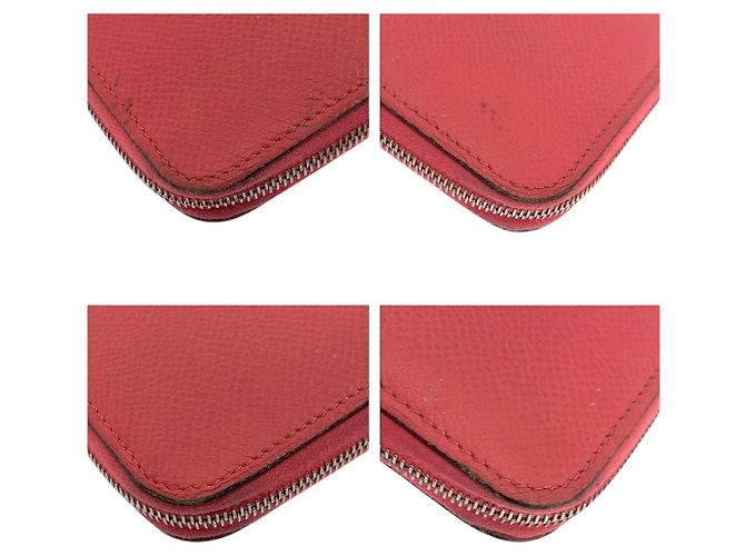 Hermès Azap Long Silk'in Geldbörse Pink - Ansicht 4