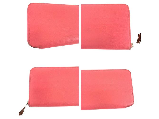 Hermès Azap Long Silk'in Geldbörse Pink - Ansicht 6