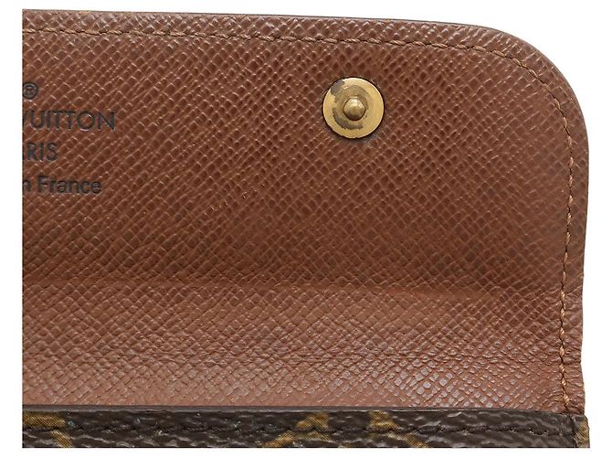 Louis Vuitton Multicles Monogram Coin Case Key Holder Brown - view 7