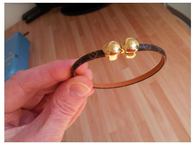 Pulsera Louis Vuitton Monogram Marrón Castaño - vista 2