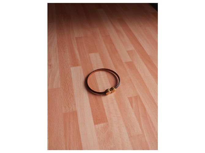 Pulsera Louis Vuitton Monogram Marrón Castaño - vista 4