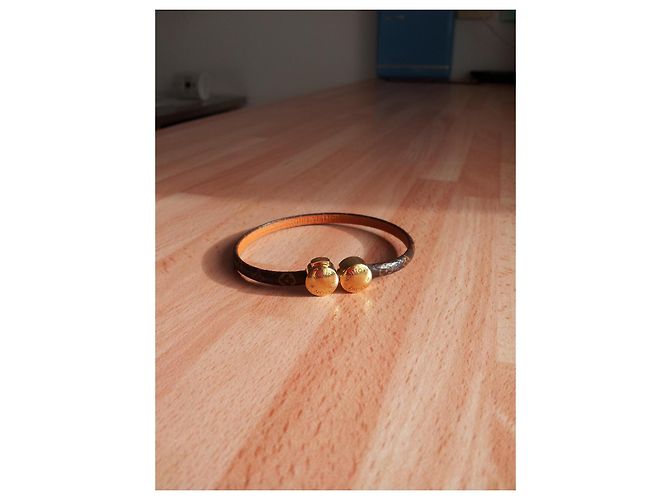 Pulsera Louis Vuitton Monogram Marrón Castaño - vista 8