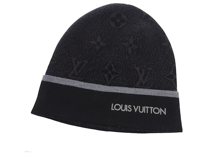 Cappello in maglia My Monogram Eclipse di Louis Vuitton Nero - vista 2