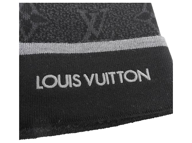 Cappello in maglia My Monogram Eclipse di Louis Vuitton Nero - vista 5