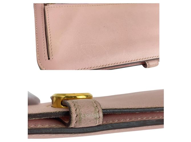 Portafoglio Lungo Dogon Hermès Rosa Oro - vista 10