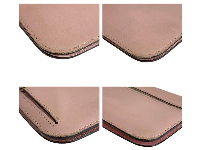 Portafoglio Lungo Dogon Hermès Rosa Oro - vista 8