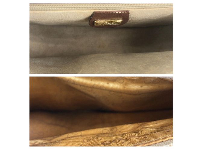 Borsa a spalla in pelle Gucci marrone - vista 9