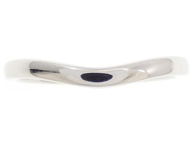 Cartier Ballerine Platinring Größe 11 Silber Metallisch - Ansicht 3