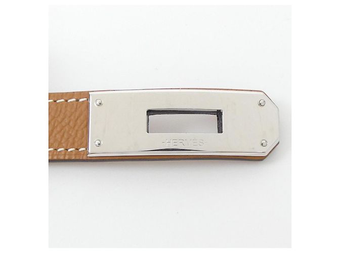 Hermès Kelly Pocket Leder Gürtel Braun - Ansicht 2