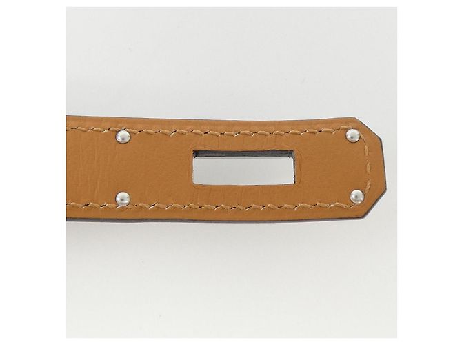 Hermès Kelly Pocket Leder Gürtel Braun - Ansicht 3