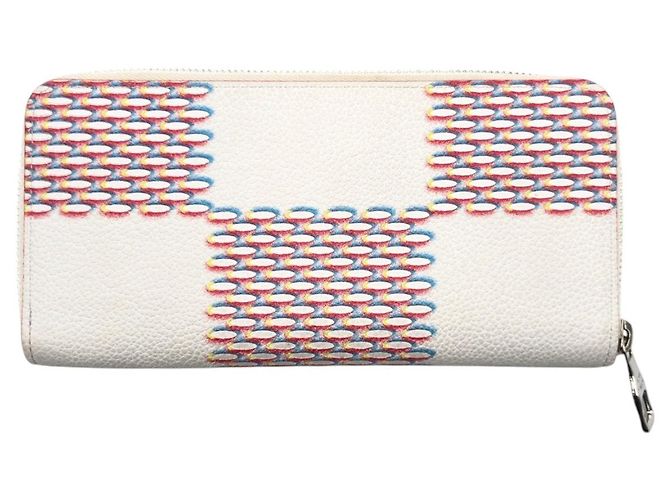 Portafoglio Zippy Damier Louis Vuitton Bianco - vista 2