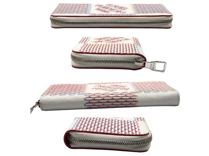 Portafoglio Zippy Damier Louis Vuitton Bianco - vista 7