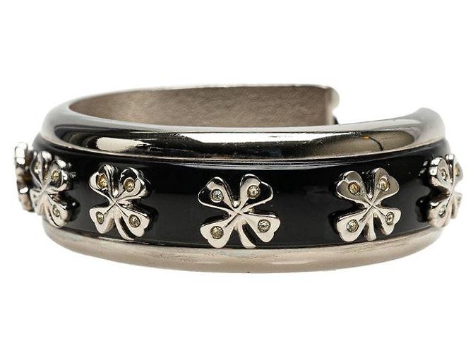 Timeless Bracciale Motivo Quadrifoglio Chanel Argento Metallico - vista 2