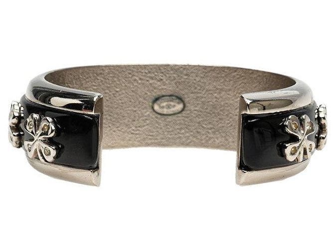 Timeless Bracciale Motivo Quadrifoglio Chanel Argento Metallico - vista 3