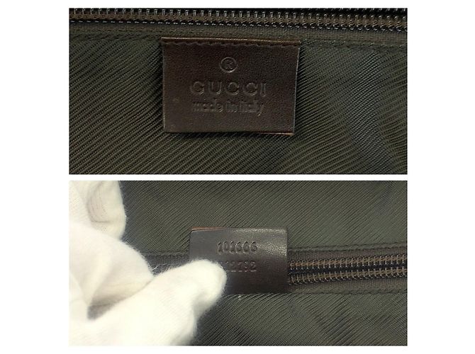 Borsa da lavoro in tela GG Supreme di Gucci - vista 4