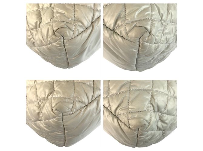Chanel Nylon Cocoon Tote Bag Grau - Ansicht 3