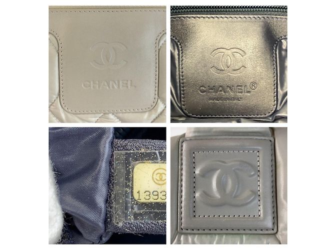Chanel Nylon Cocoon Tote Bag Grau - Ansicht 4