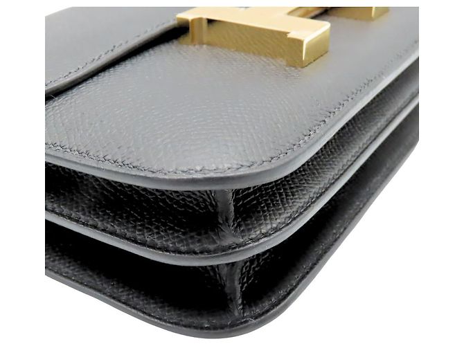 Bolsa de Ombro Constance Mini Epsom da Hermès Preto - vista 5