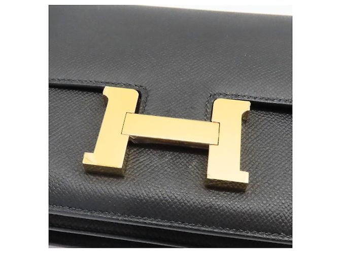 Bolsa de Ombro Constance Mini Epsom da Hermès Preto - vista 7