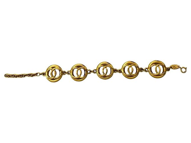 Timeless Bracciale Coco Mark di Chanel D'oro Metallico - vista 5