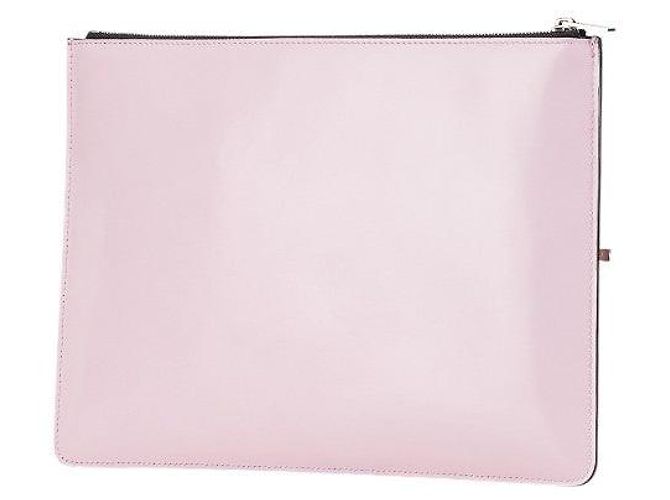 Céline Clutch in pelle Celine Rosa - vista 2