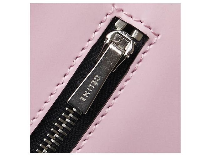 Céline Clutch in pelle Celine Rosa - vista 4