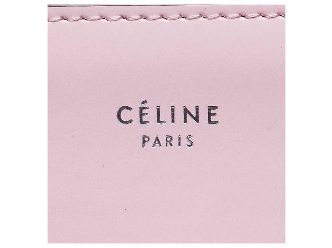 Céline Clutch in pelle Celine Rosa - vista 6