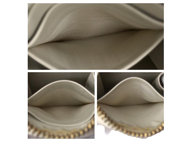 Borsa a tracolla in pelle Lady Dior Bianco - vista 6