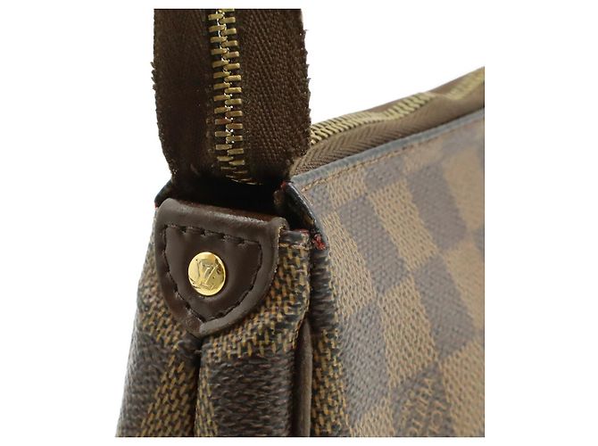 Clutch Eva Damier Louis Vuitton Marrone - vista 7