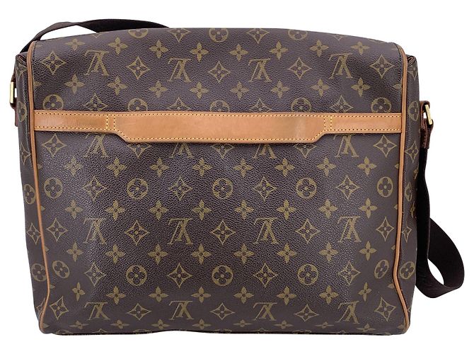 Louis Vuitton Borsa a spalla incrociata Monogram Abbesses GM M45257 Marrone - vista 3