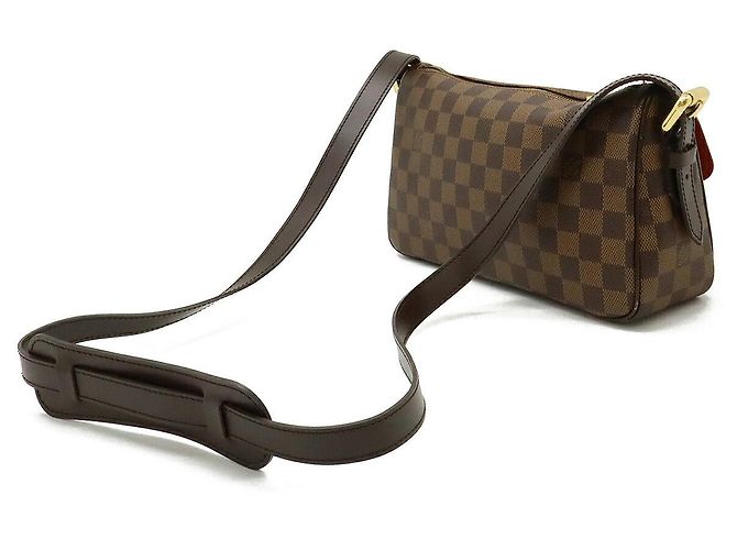 Borsa a tracolla Louis Vuitton Ravello GM Damier Marrone Bronzo - vista 2