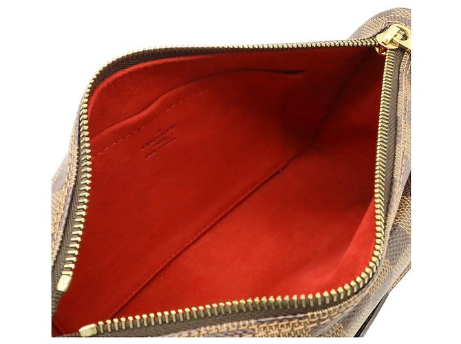 Borsa a tracolla Louis Vuitton Ravello GM Damier Marrone Bronzo - vista 7