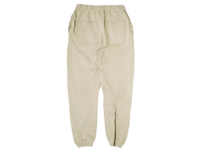 Autre Marque Pantalones de algodón con estampado de logo WHITELAND 21SS Beige - vista 2