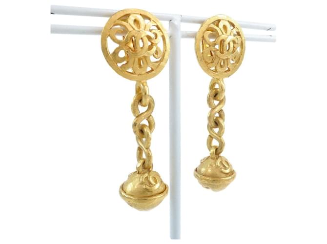 Orecchini Chanel Suzue D'oro - vista 3