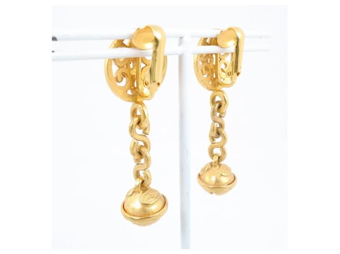 Orecchini Chanel Suzue D'oro - vista 4