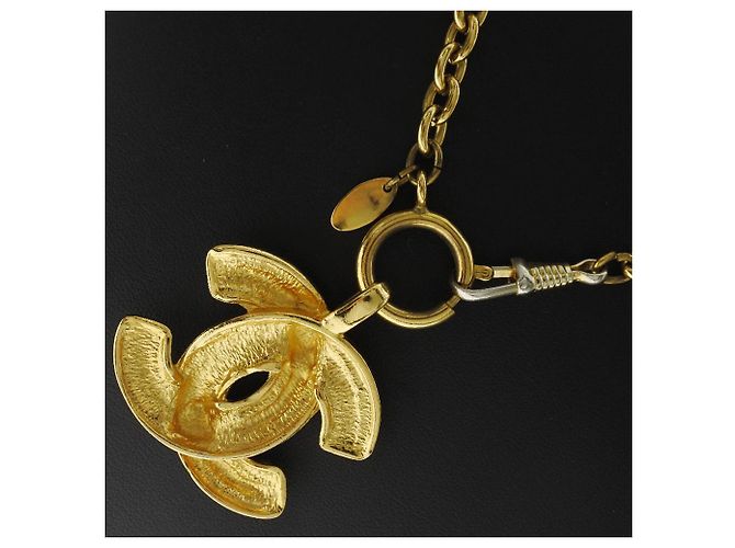 Collana Matelassé Coco Mark di Chanel D'oro - vista 3