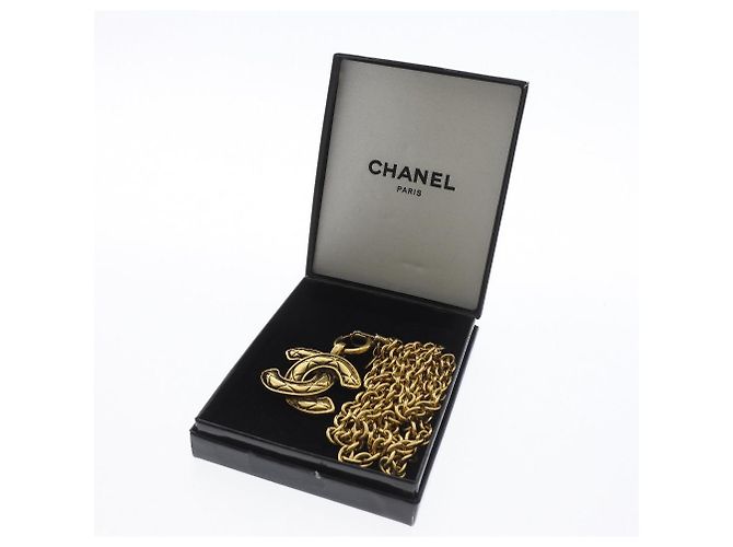 Collana Matelassé Coco Mark di Chanel D'oro - vista 6